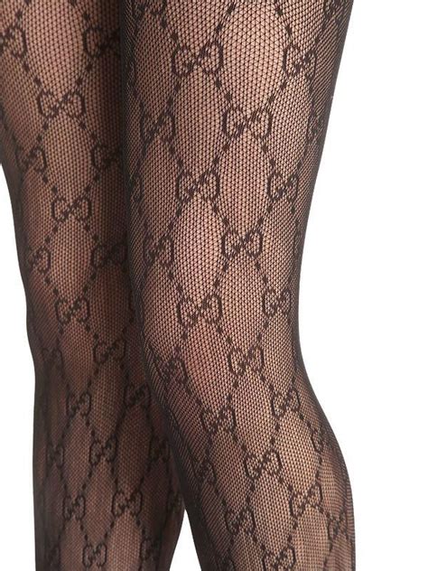 gucci black sheer tights|gucci stockings.